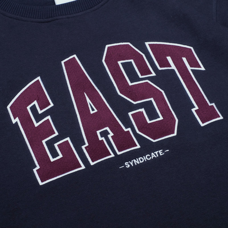 EAST NAVY CREWNECK