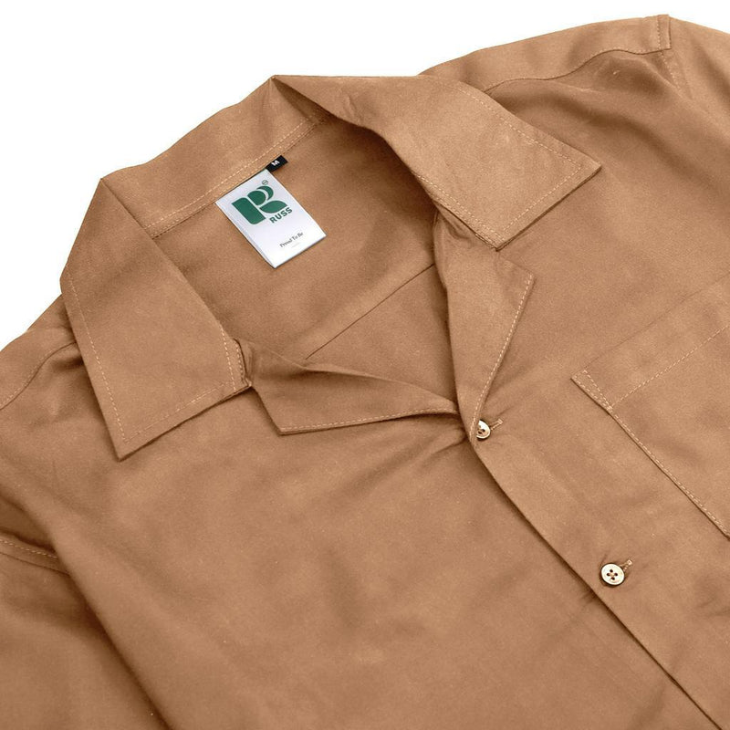 Russ Shirt Jamming Bowling Brown