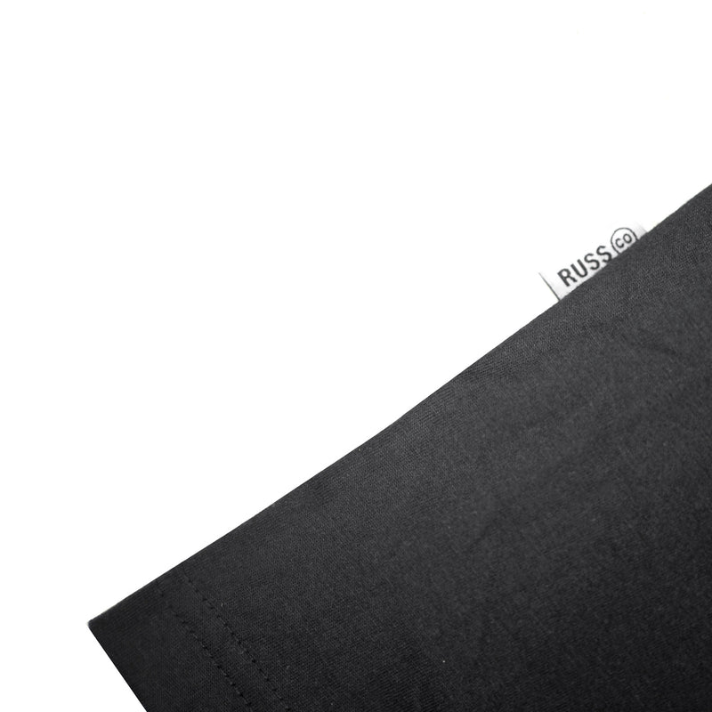 Russ  Kaos Pria Tshirt Blanc Black