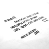 Russ Tshirt  Collect White