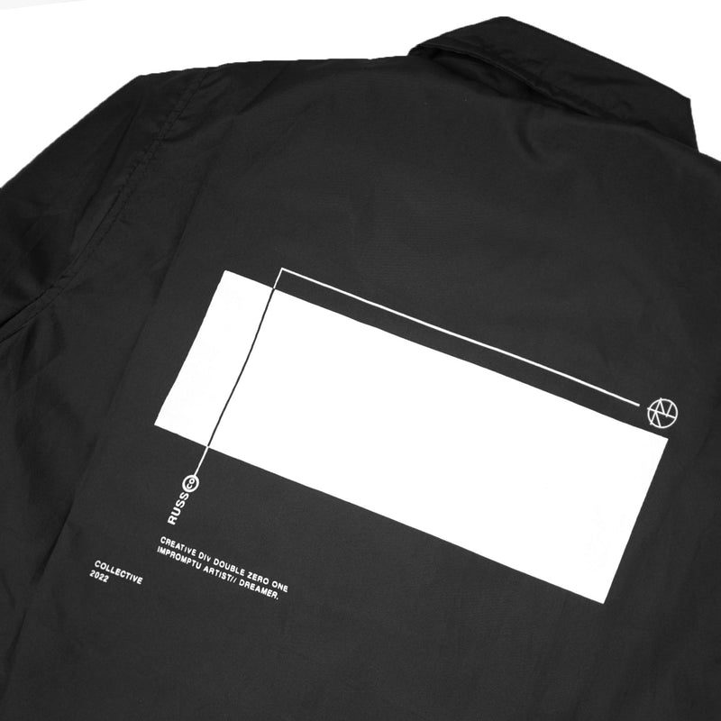 Russ Jacket Coach Enity Black