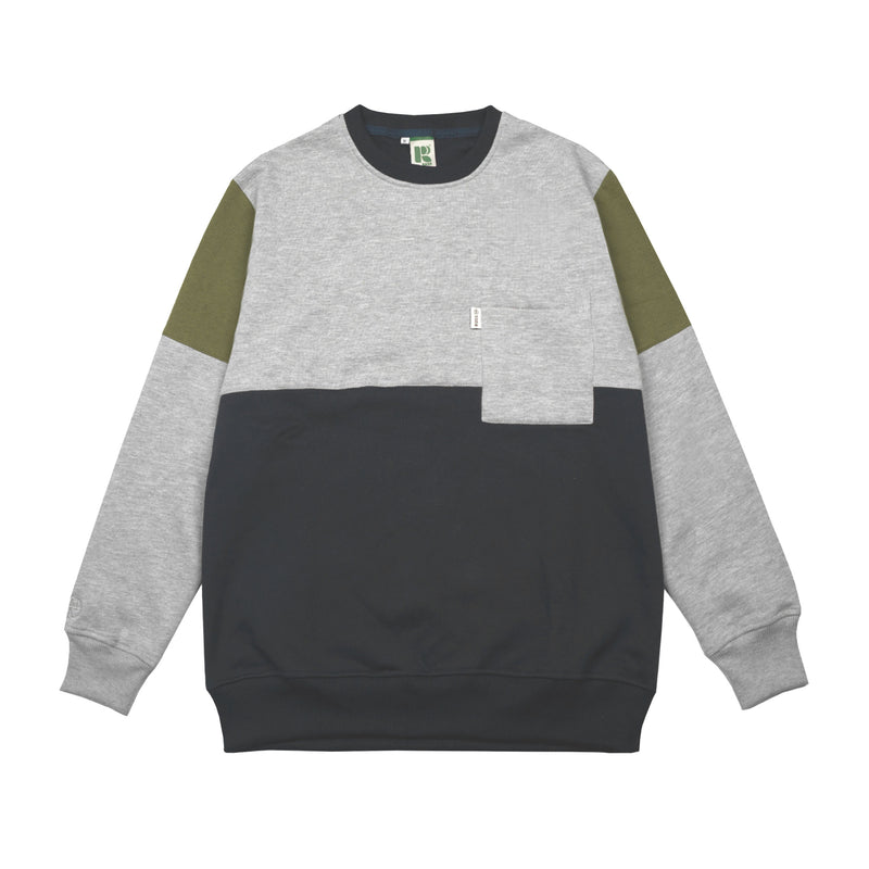 Russ Sweater Crewneck Snip Black