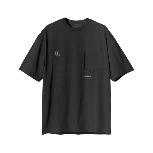 Russ X Cosmic Kaos Pria Distinct Tshirt Black