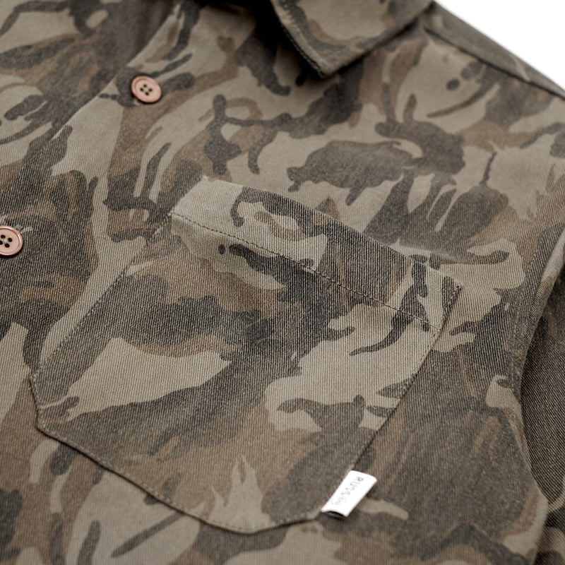 Russ Shirt Long Sleeve Longst Army