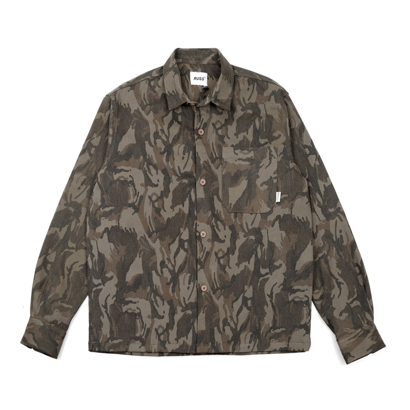 Russ Shirt Long Sleeve Longst Army