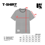 Russ Tshirt  Kaos Pria Strikers Brown