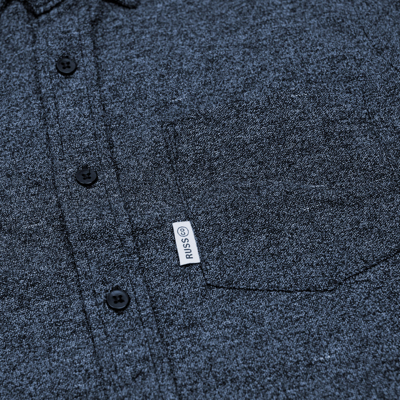 Russ Shirt Long Sleeve Clint Navy