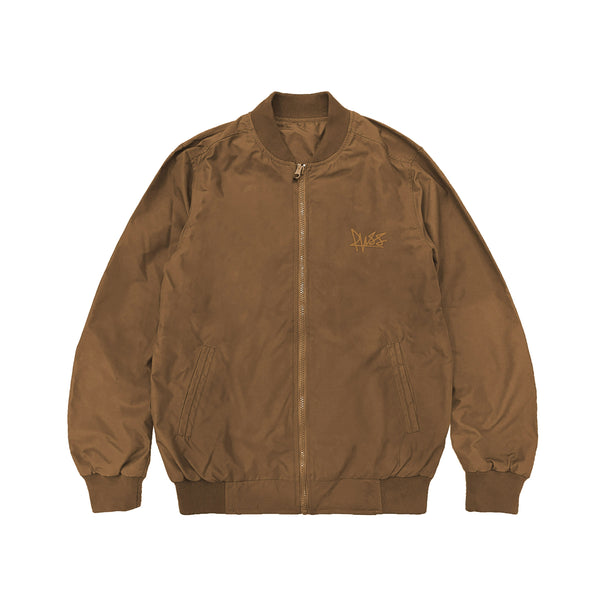 Russ Jaket Harrington Bomber Symbiote Camel