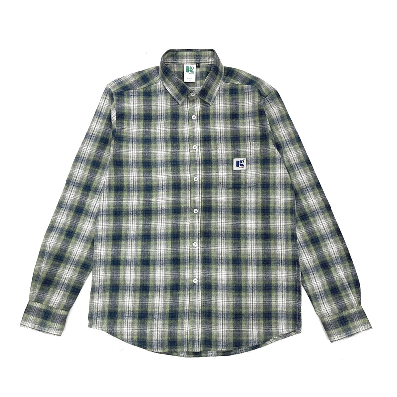 Russ Shirt Flannel Glitz Navy Blue
