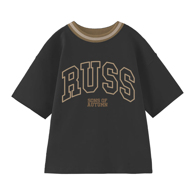 Russ Kids Tshirt Polo Anak Autumnson Black