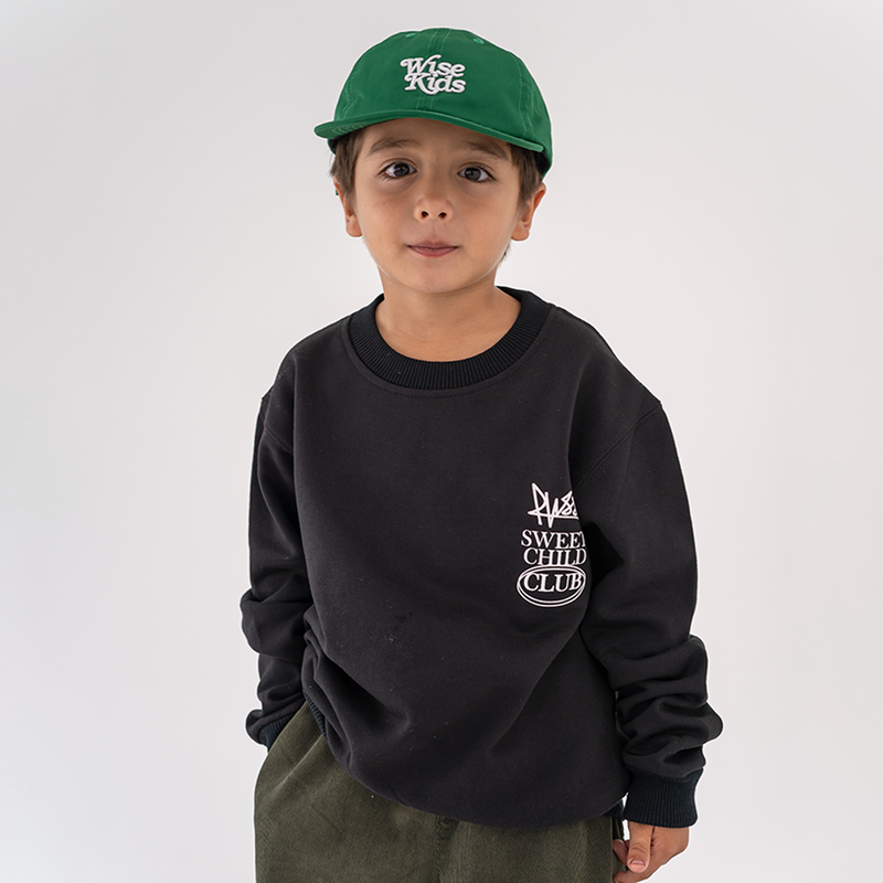 Russ Kids Sweater Crewneck Anak Sweetchild Black