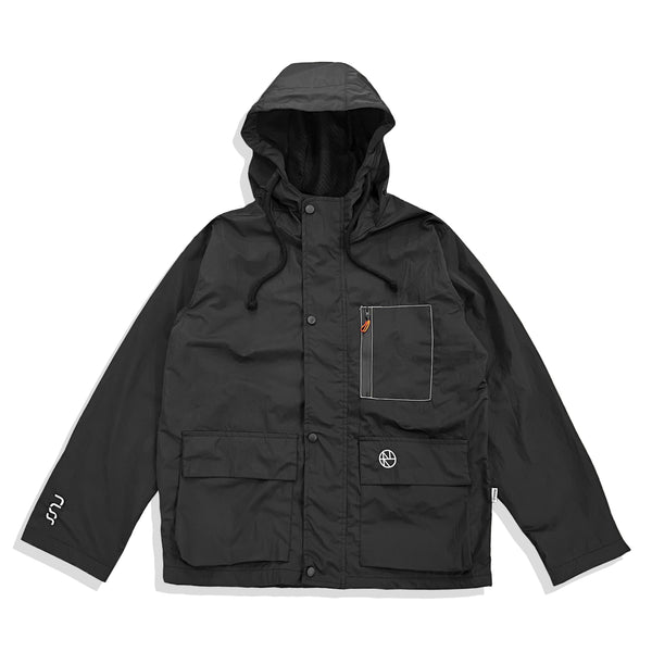 Russ Jacket Parka Parasut Dolken Black