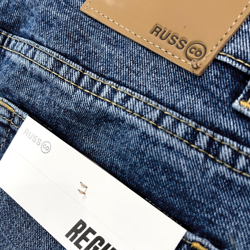 Russ Pants Denim Brandon Dark Blue