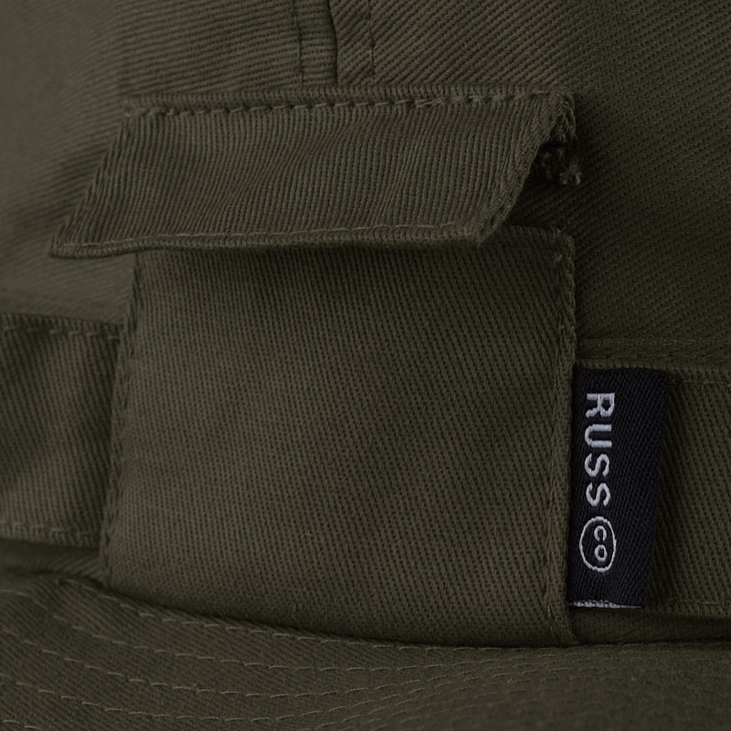 Russ Hat Shooters Olive