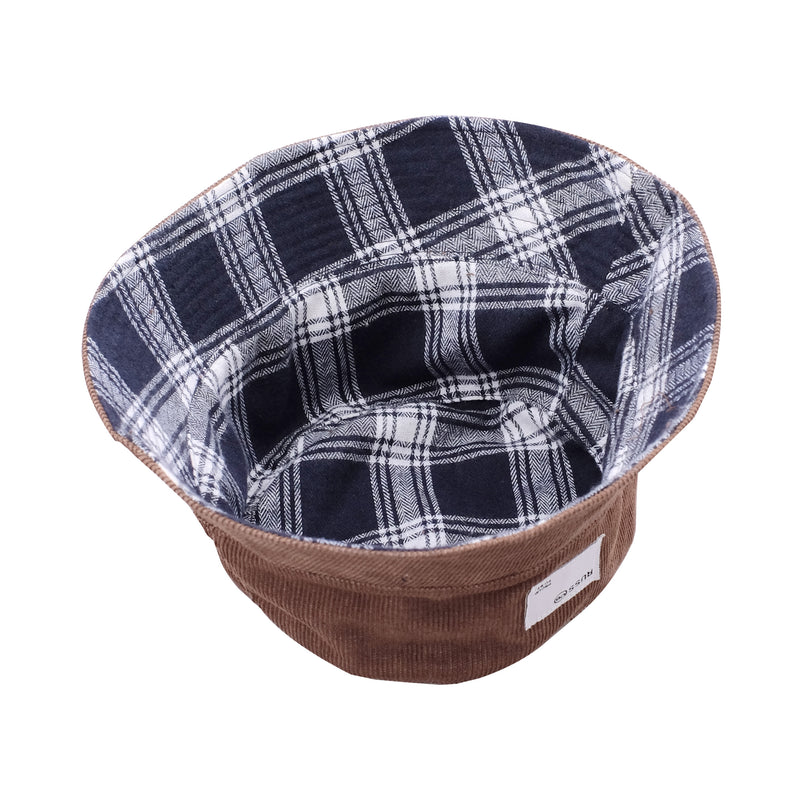 Russ Hat Twice New Bucket Head Brown