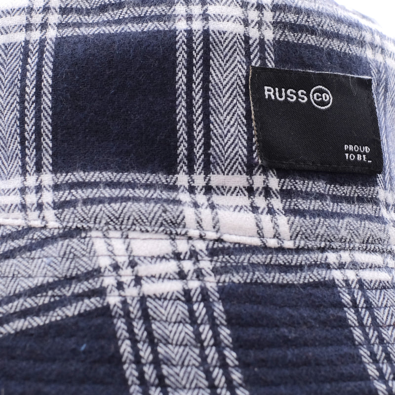 Russ Hat Twice New Bucket Head Brown