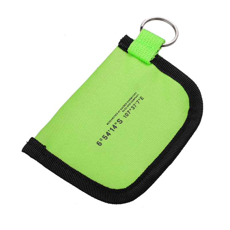 Russ Wallet Degree Neon Green