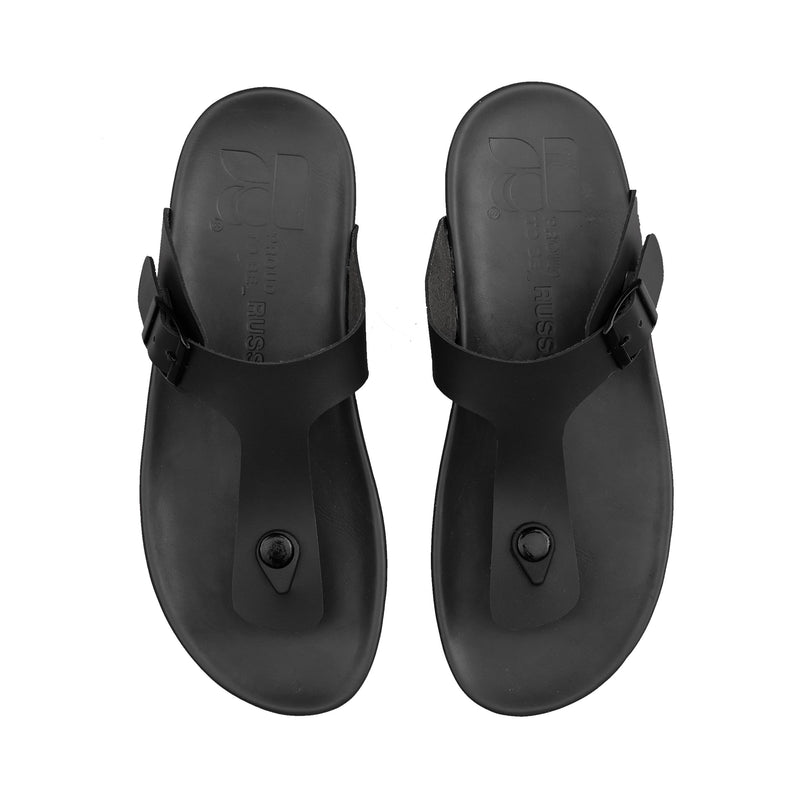 Russ Sandal Prayer Black