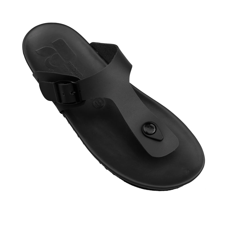 Russ Sandal Prayer Black