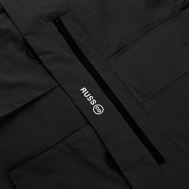 Russ Jacket Bone Black