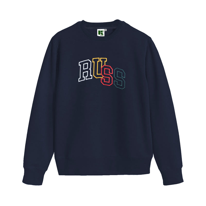 Russ Sweater Crewneck Cracks