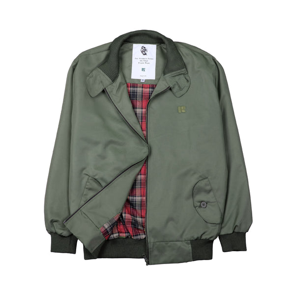 Russ Jaket Harrington British Olive