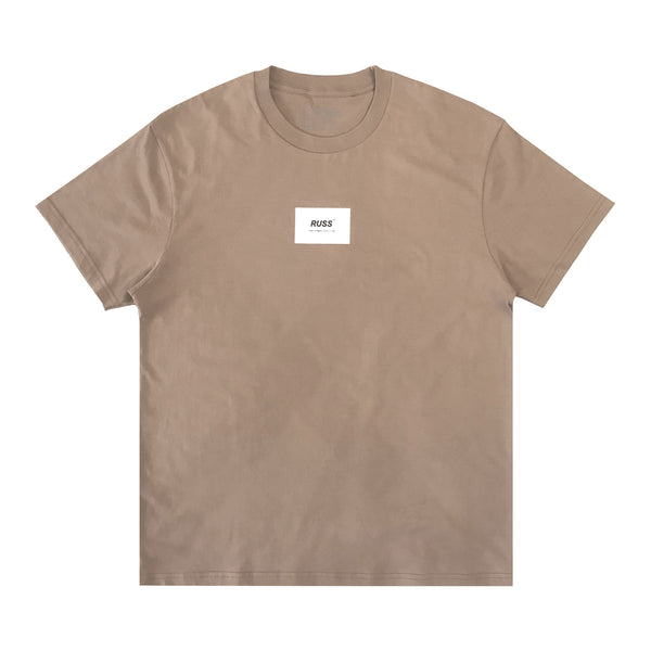 Russ Tshirt Microstamp Brown