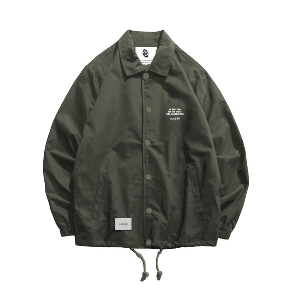 Russ Jacket Coach Tribe Olive