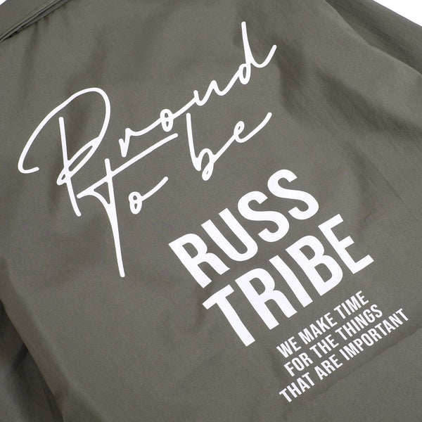 Russ Jacket Coach Tribe Olive