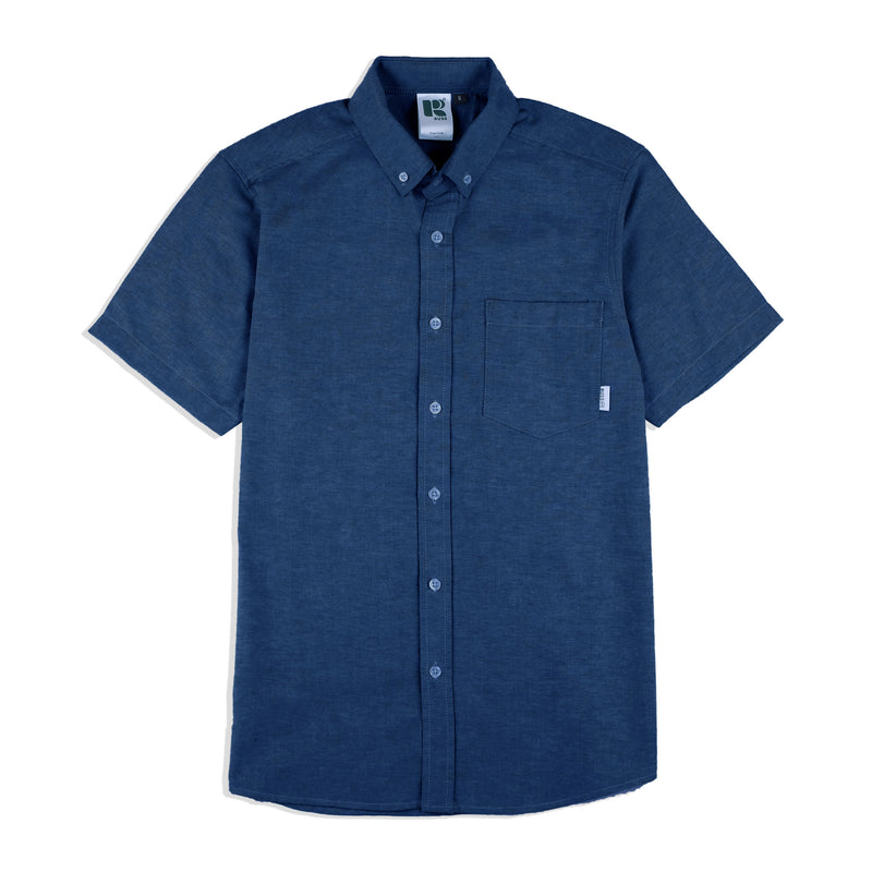 Russ Shirt Foxford Short Sleeve Navy Blue