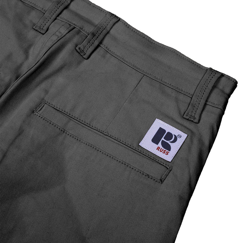Celana Chino Pendek Russ Tersangka Warna Abu Tua