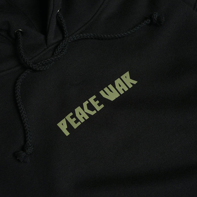 Russ Sweater Hoodie Peace War Black