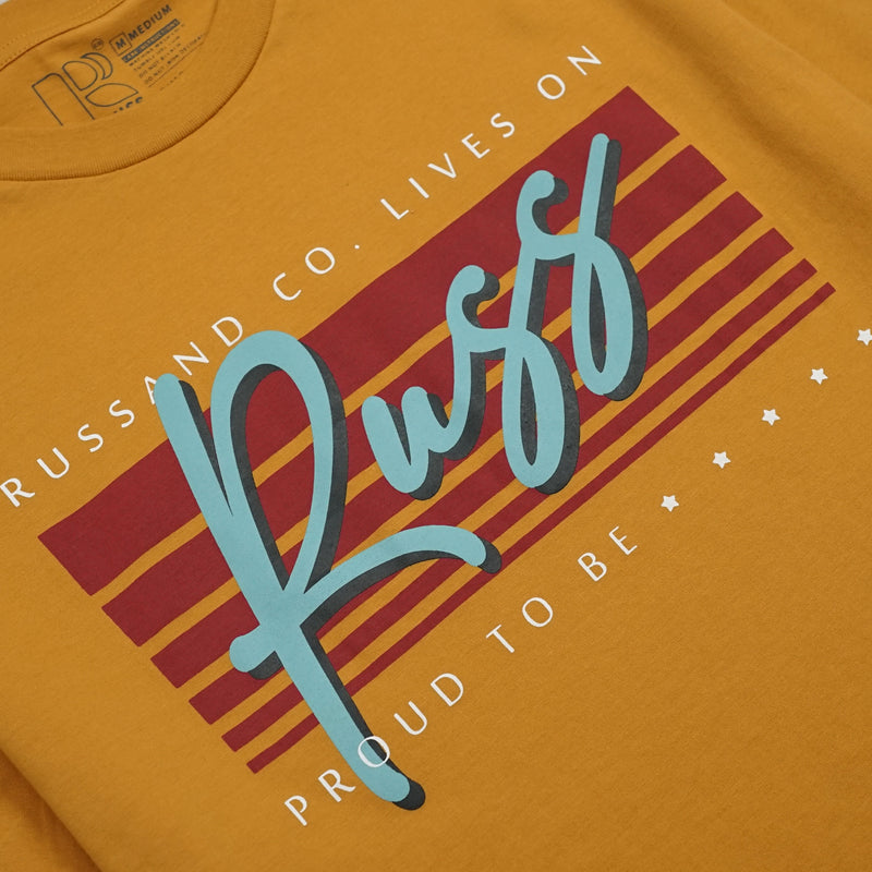 Russ Tshirt Fivestar Yellow