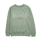 Russ Sweater Crewneck Milan Green
