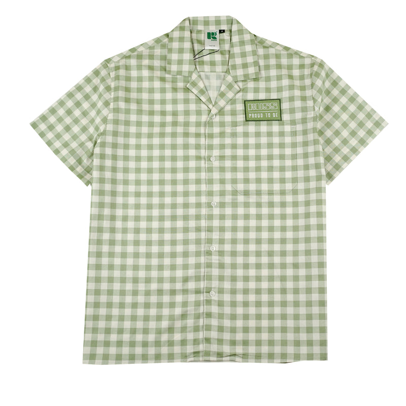 Russ Shirt Short Sleeve Patchy Olive