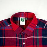 Russ Shirt Flannel New Flux Red
