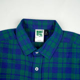 Russ Shirt Flannel New Flux Green