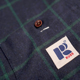 Russ Shirt Flannel New Bigger Green