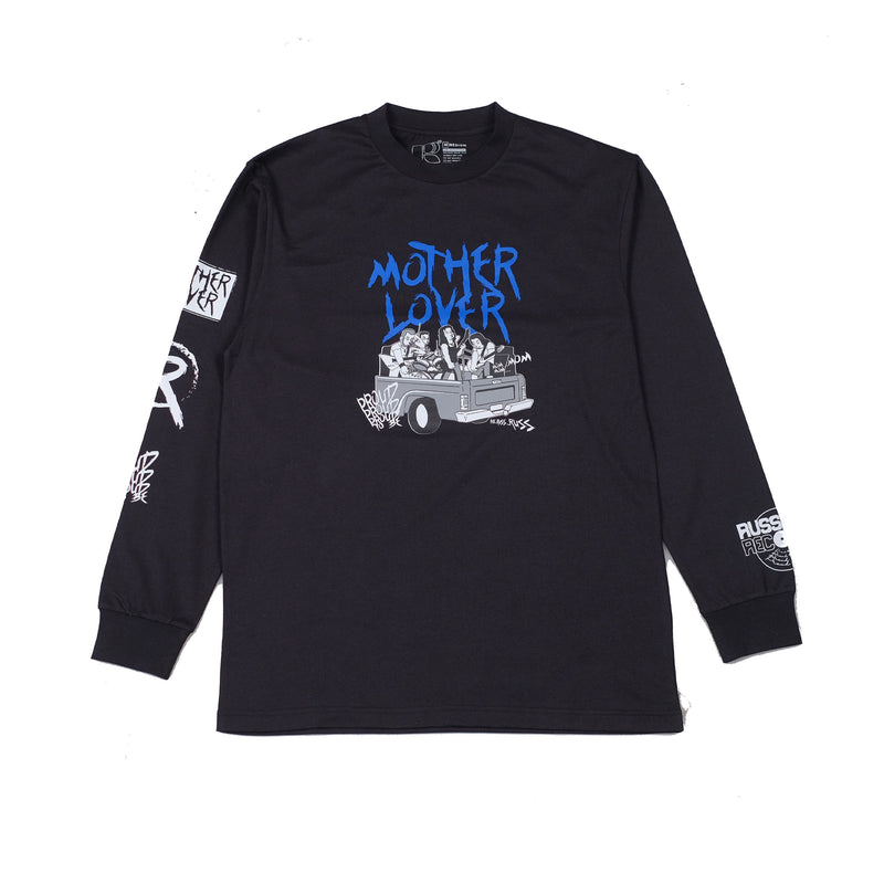 Russ Kaos Mother Lover Long Sleeve Black