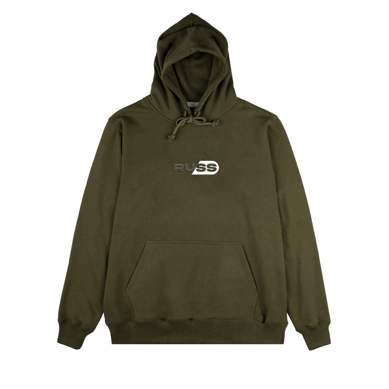 Hoodie Sweater Russ Bevel Zaitun