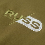 Hoodie Sweater Russ Bevel Zaitun