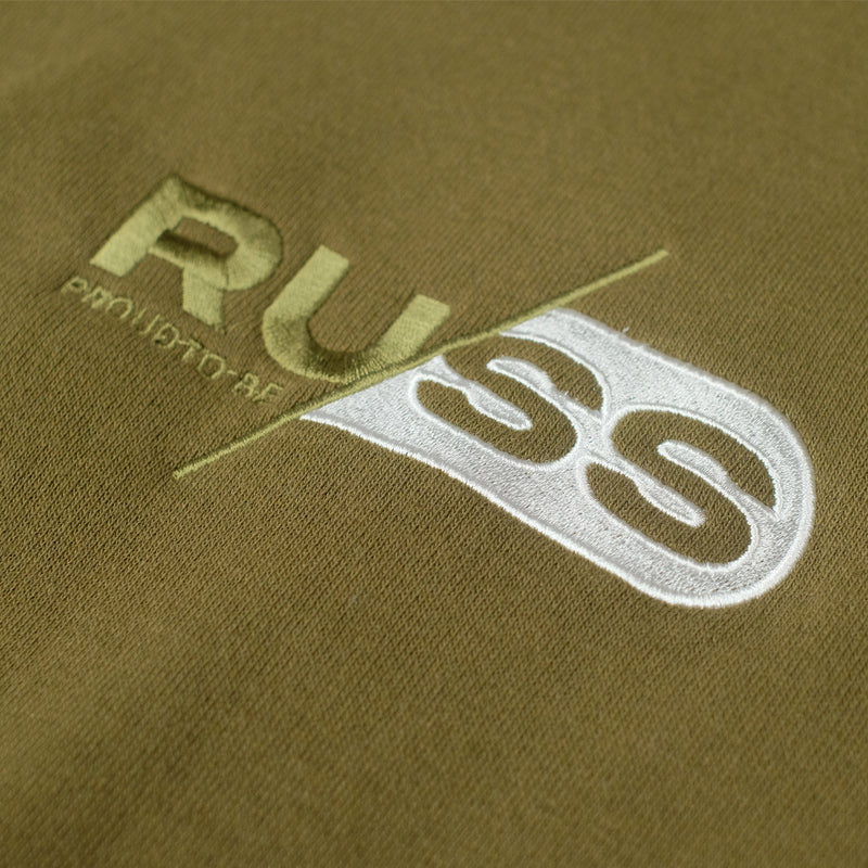 Hoodie Sweater Russ Bevel Zaitun