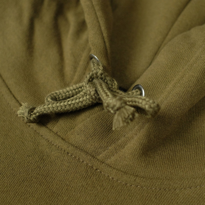 Hoodie Sweater Russ Bevel Zaitun