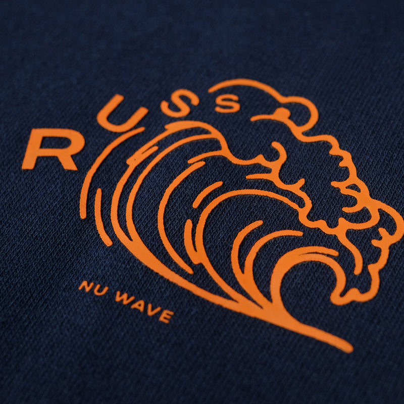 Russ Sweater Hoodie Nu Wave Navy