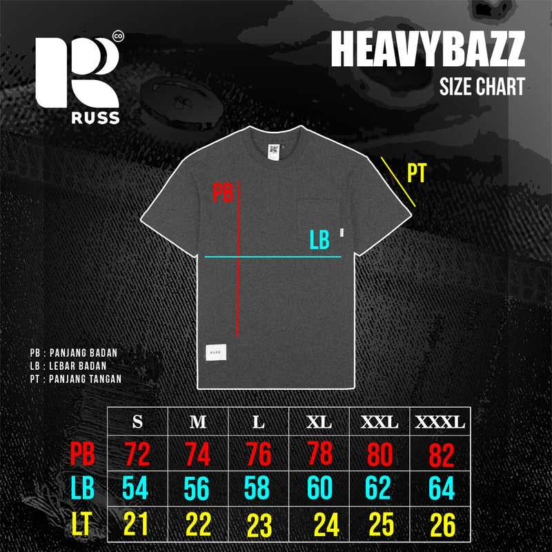 Russ Tshirt Thick Black