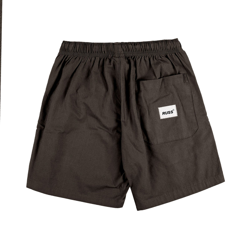 Russ Boardshort Beeps Dark Brown