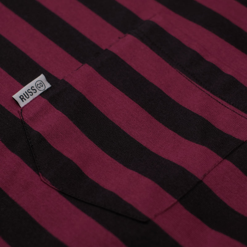 Russ Tshirt Doff Salur Maroon