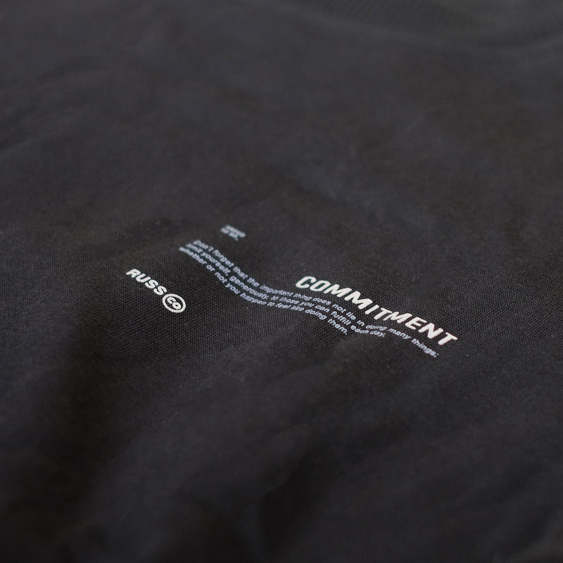 Russ Sweater Crewneck Commit Black