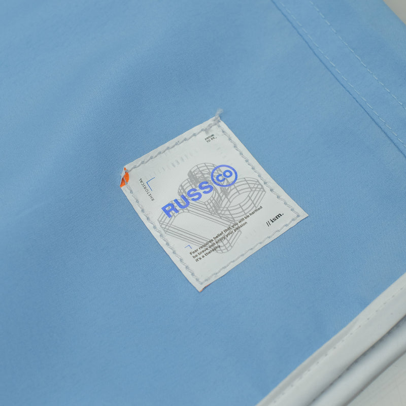 Russ Classic Running Short Light Blue