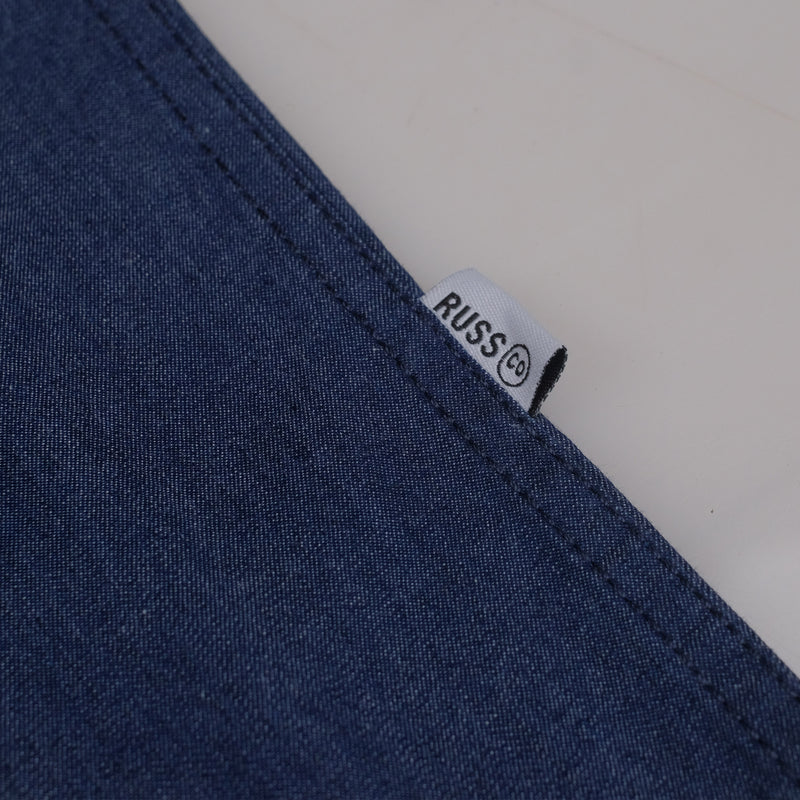Russ Denim Shirt Reev Dark Blue